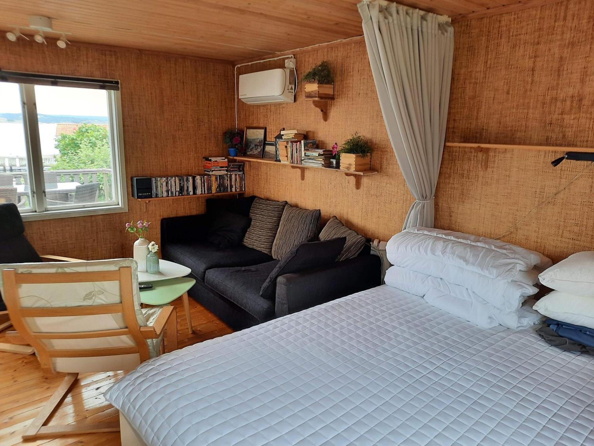Cabin At The Sea Close To Public Beach With A Jumpingtower Hoviksnas Kültér fotó